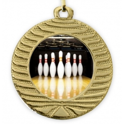 Medal złoty KRĘGLE 40 mm